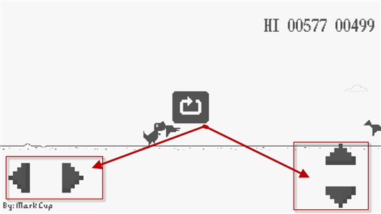 马克杯MarkCup自制DinoM游戏(谷歌小恐龙游戏魔改)