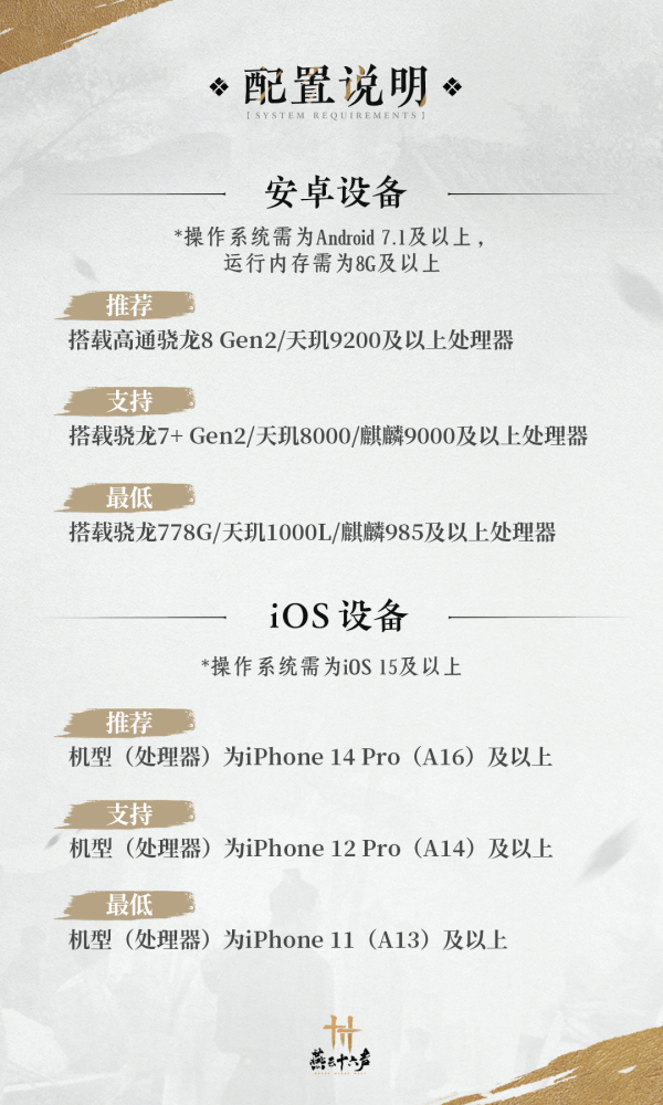 燕云十六聲官服