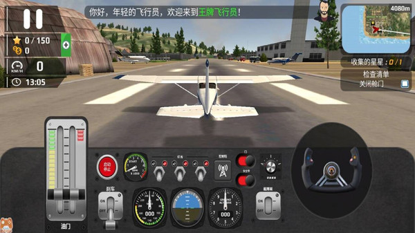 3D真實飛機駕駛員