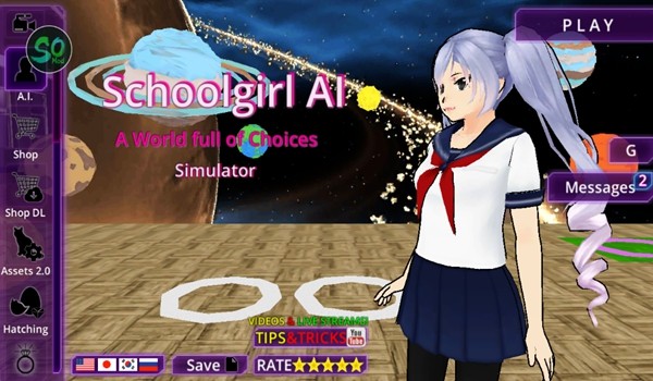 校园女生AI模拟器破解版