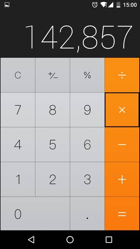 calculator iOS15風格計算器
