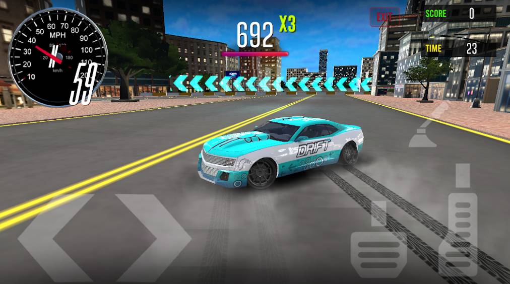 街頭汽車漂移挑戰3D