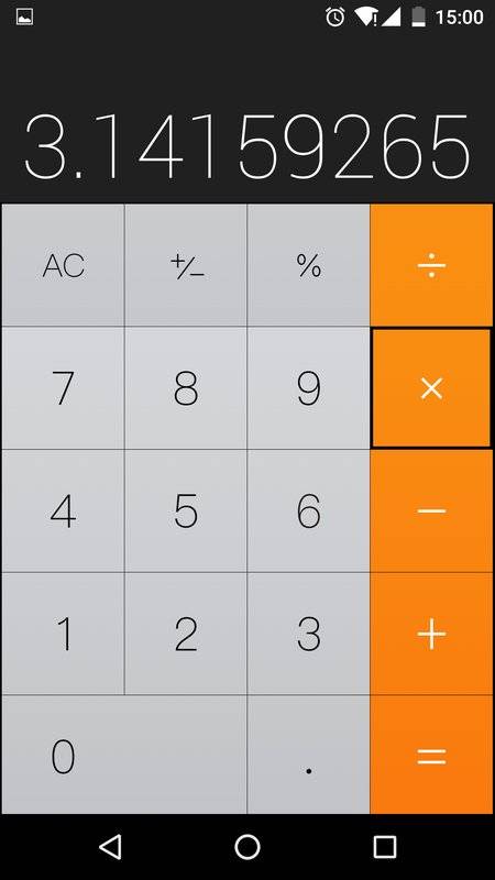 calculator iOS15風格計算器