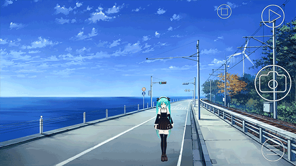 初音擴展現實相機
