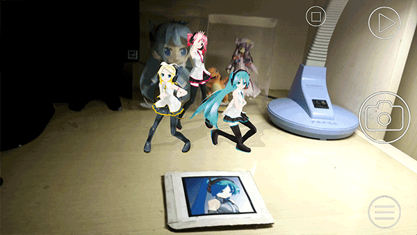 初音擴展現實相機