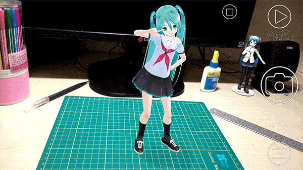 初音擴展現實相機
