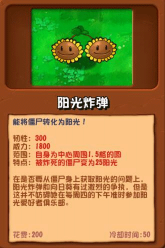 僵尸植物/僵尸圖鑒配圖3