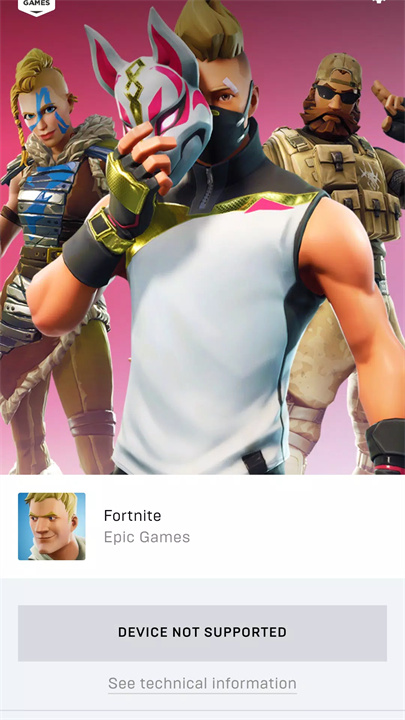 Epic games手機版