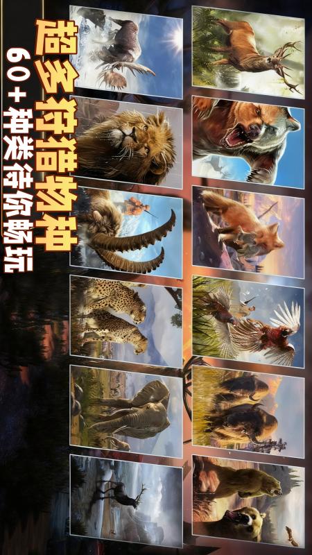 荒野森林獵鹿人