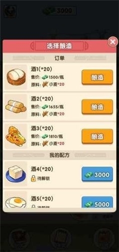 我的酒廠賺錢游戲