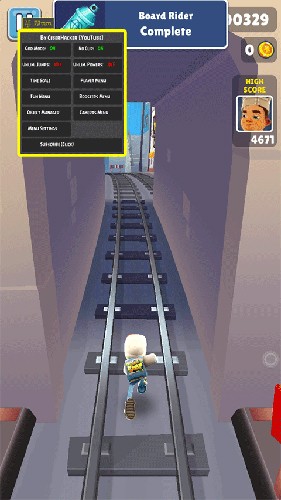 地铁跑酷调速度Mod菜单版
