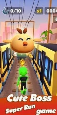 地铁赛跑英雄宣传图