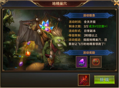 永恒纪元戒地精巢穴简介1