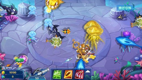 捕鱼大咖百度手机版游戏技巧