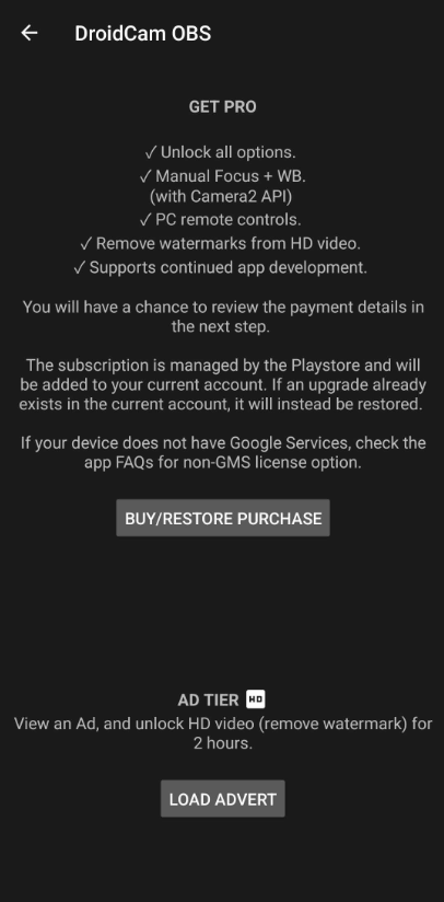 网络摄像头插件(DroidCam OBS)