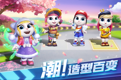 汤姆猫飞车999999无限钻石版