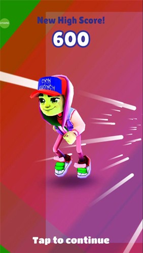 地铁跑酷根灿8000公益版