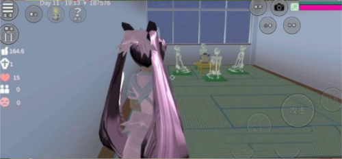 sakurablue20樱花校园模拟器英文版11