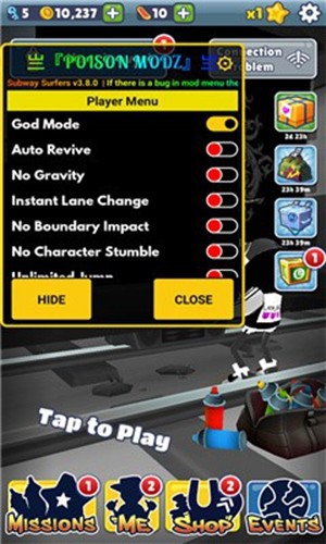 地铁跑酷仁济难言定制版