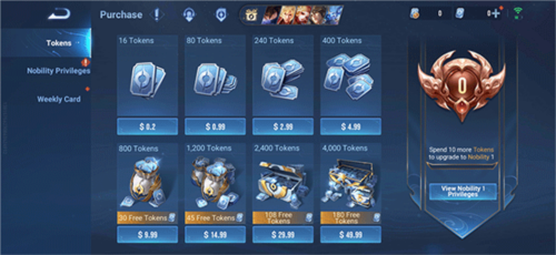 王者荣耀海外版怎么充值点券2