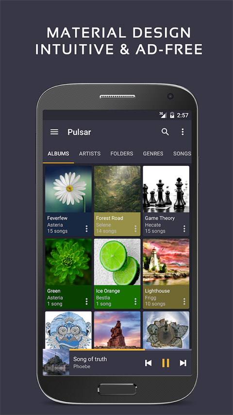 脉冲音乐播放器最新版(Pulsar Music Player)
