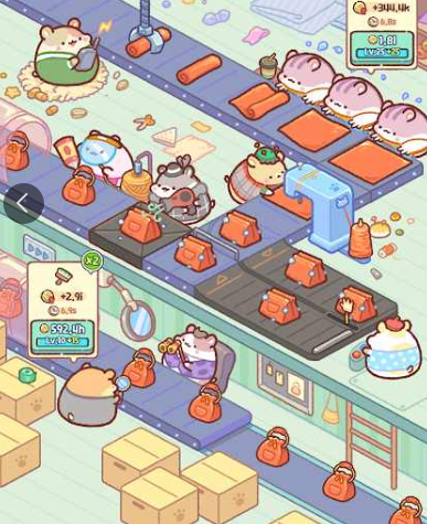 仓鼠袋工厂大亨游戏宣传图