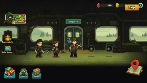 僵尸战争死亡之路无限金币版游戏玩法