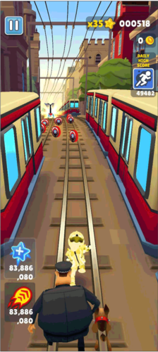 地铁跑酷游戏攻略4