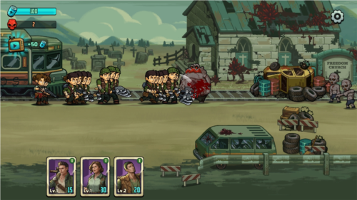 僵尸战争死亡之路无限金币版游戏优势