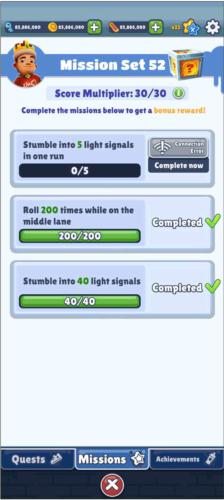 地铁跑酷游戏攻略1