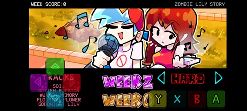 FNF周五夜放克僵尸少女Lily模组