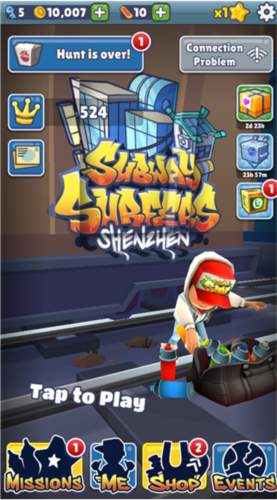 地铁跑酷深圳国际版