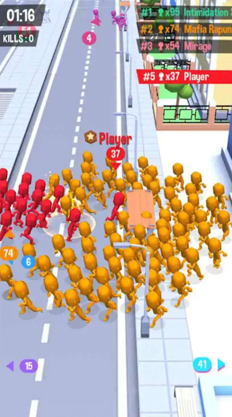 拥挤城市无限金币版