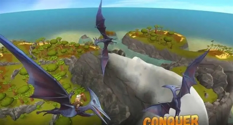 侏罗纪生存岛求生3D无限金币版宣传图