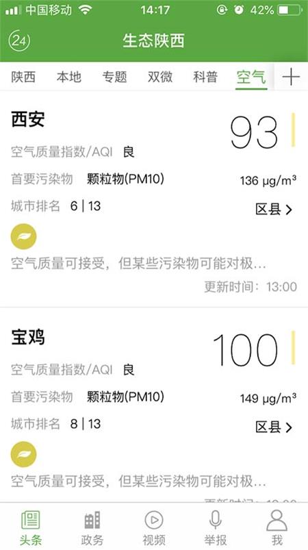 生态陕西官方版