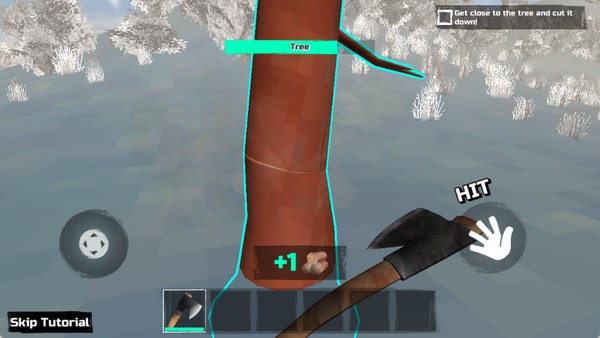 冬季森林生存无限钞票版