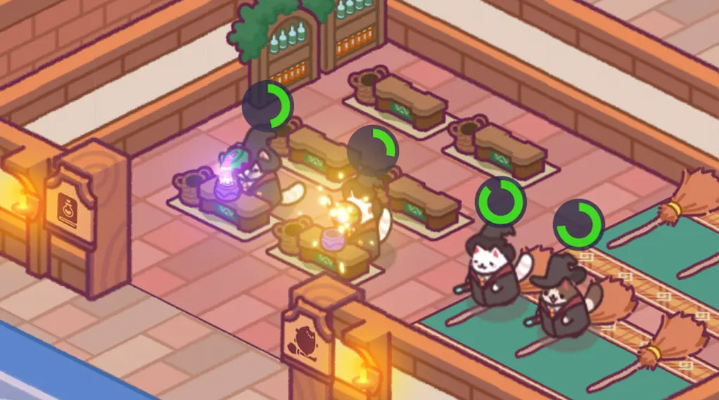 猫咪魔法学校无限金币版