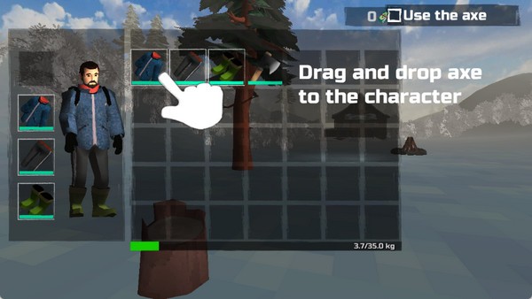 冬季森林生存无限钞票版