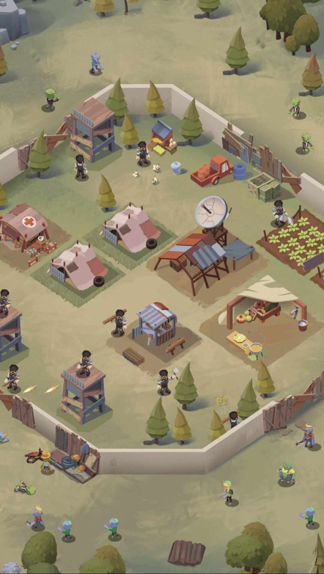 僵尸围境无限金币钻石版