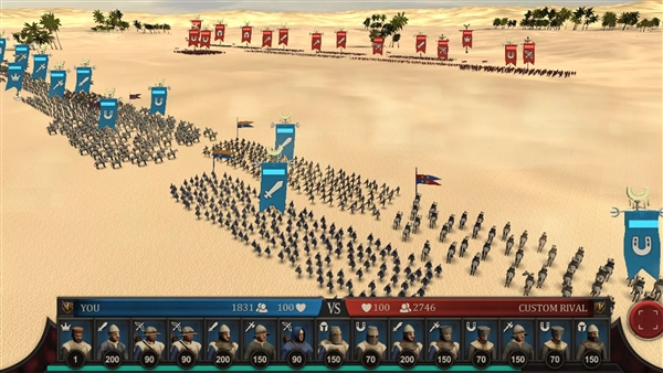 中世纪战争模拟器无限金币 Medieval Battles Online