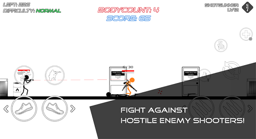 火柴人战争鲜血打击2026版本宣传图