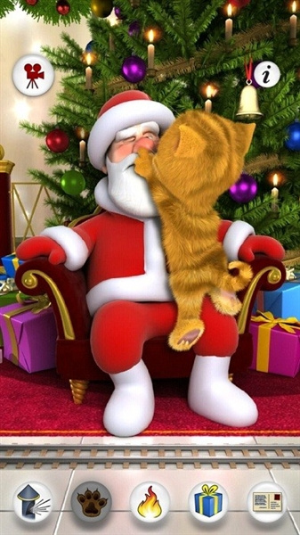 会说话的圣诞老人和金杰猫