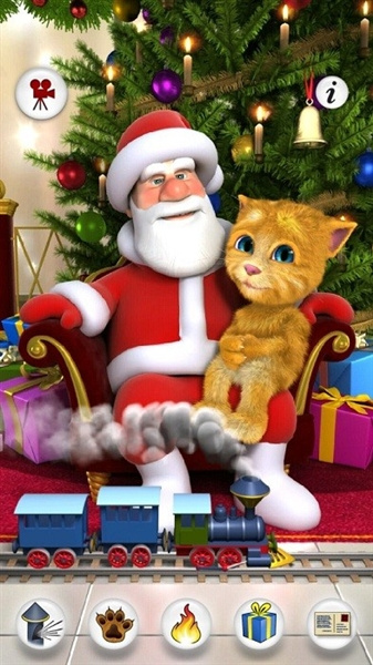 会说话的圣诞老人和金杰猫