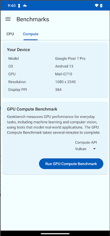 geekbench6手机跑分软件