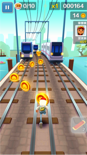 地铁跑酷高分技巧3