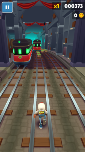 地铁跑酷草方块金币版本万圣节图片3