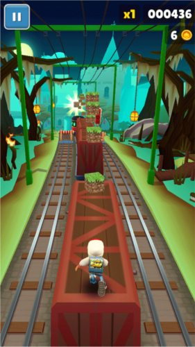 地铁跑酷草方块金币魔改版本