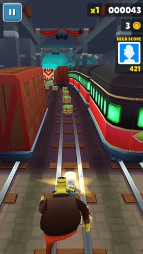 地铁跑酷草方块金币魔改版本