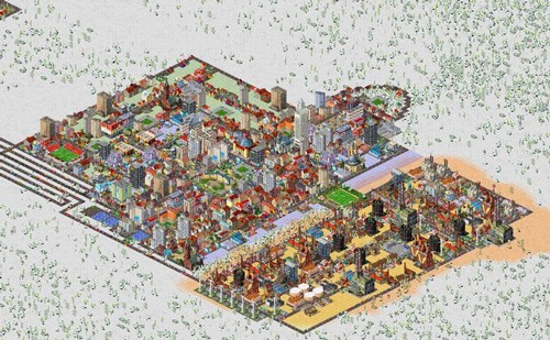 西奥小镇中国地图种子