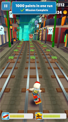 地铁跑酷草方块金币魔改版本